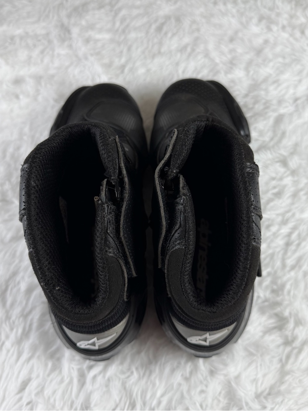 Alpinestars SMX-1 R Vented v2 Motorcycle Boots All Black Men’s 11.5 EUR 46 Moto - Picture 9 of 15
